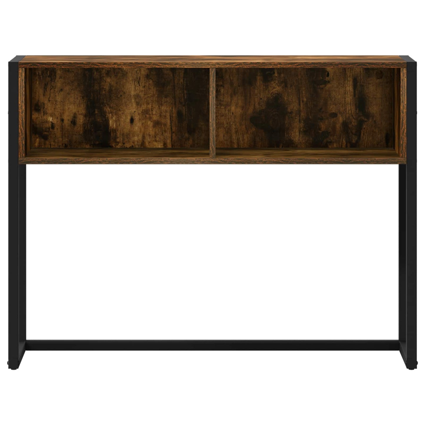 Tavolino Quercia Fumosa 100 x 36 x 75 cm Legno multistrato