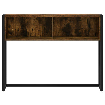 Tavolino Quercia Fumosa 100 x 36 x 75 cm Legno multistrato