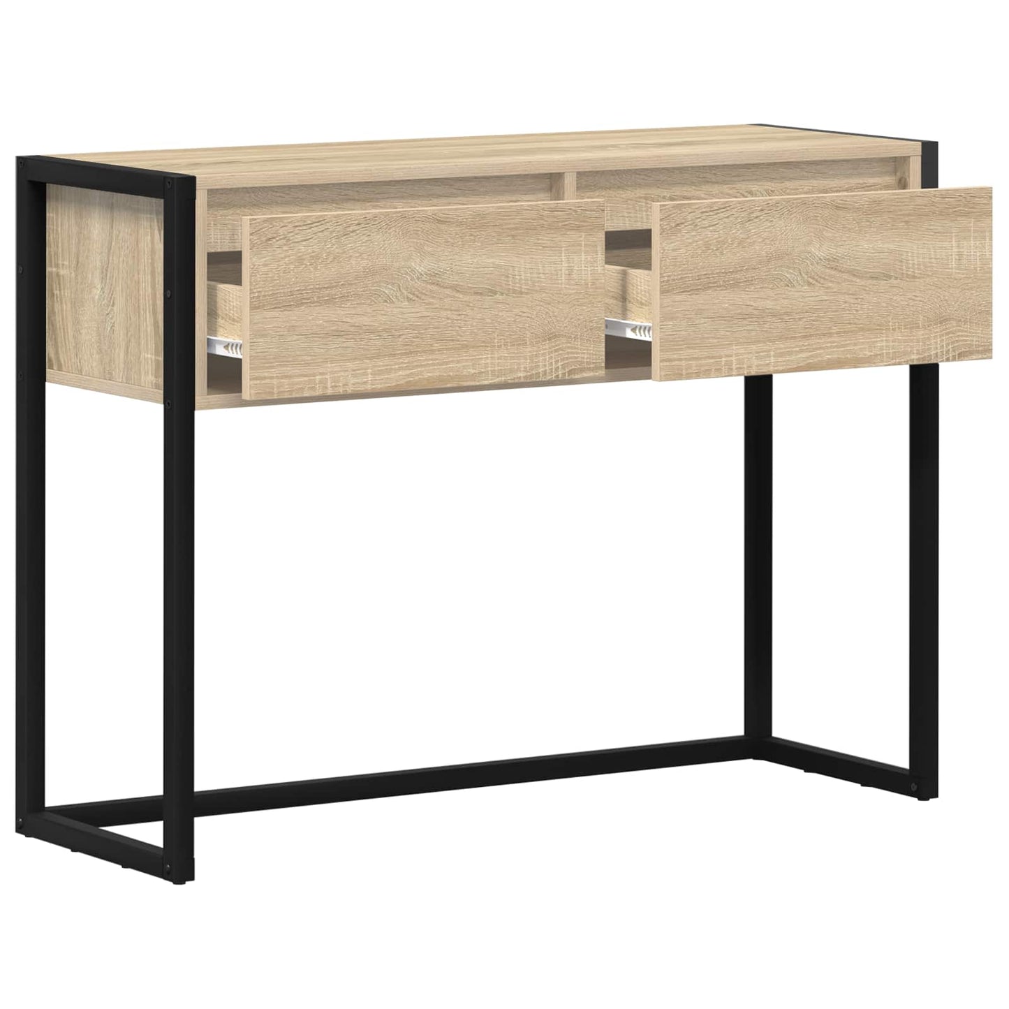 Tavolino con cassetto Sonoma 100 x 36 x 75 cm Legno multistrato
