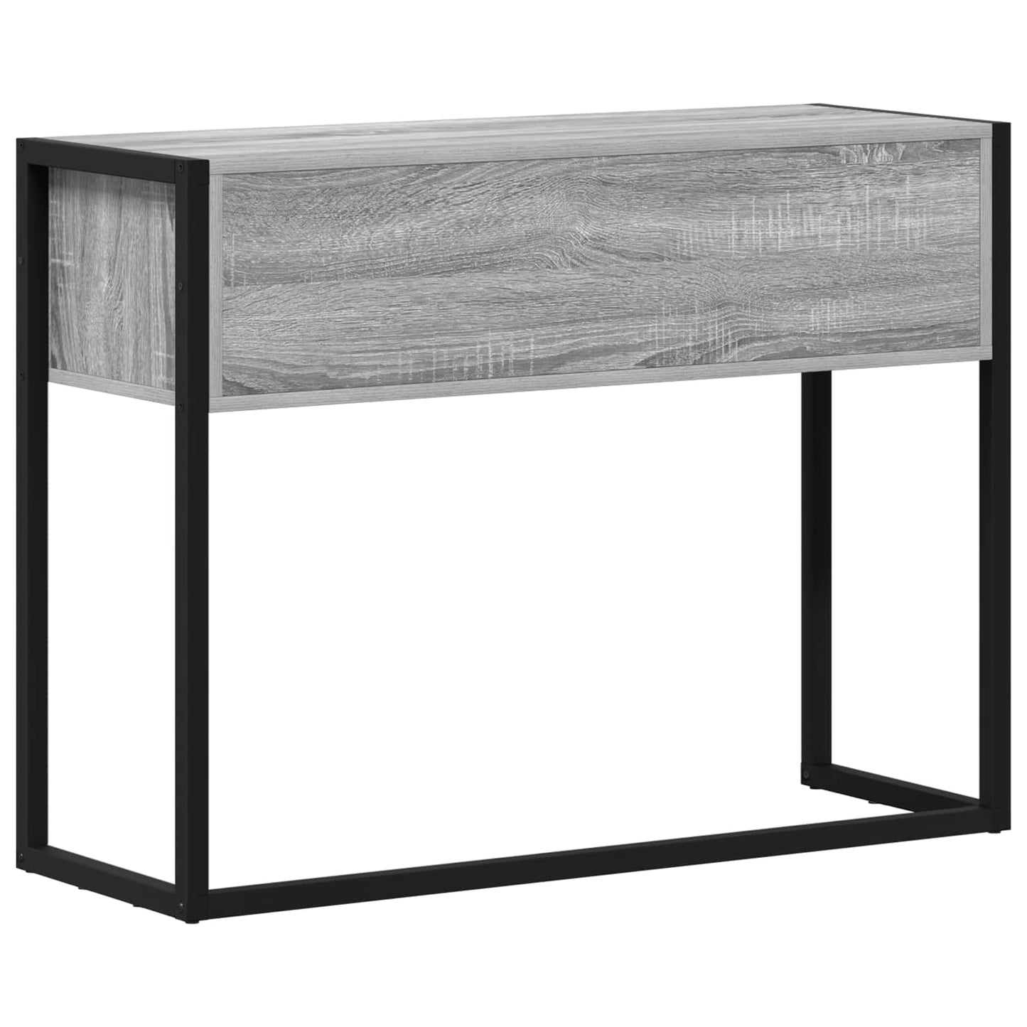 Tavolino Grigio Sonoma 100 x 36 x 75 cm Legno multistrato