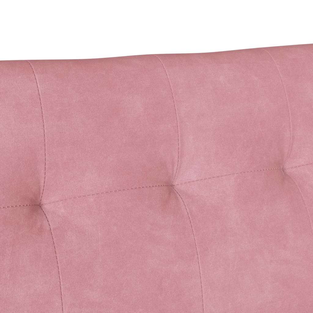 Panca Chesterfield Rosa 112 x 65,5 x 75 cm Velluto