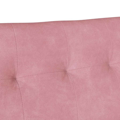 Panca Chesterfield Rosa 112 x 65,5 x 75 cm Velluto