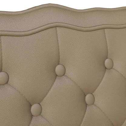 Panca Chesterfield Cappuccino 119,5 x 64,5 x 75 cm