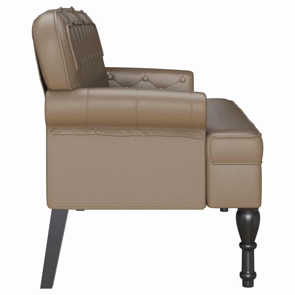 Panca Chesterfield Cappuccino 119,5 x 64,5 x 75 cm