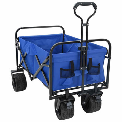Carrello Pieghevole Blu 89 x 63 x 96 cm | homemem39