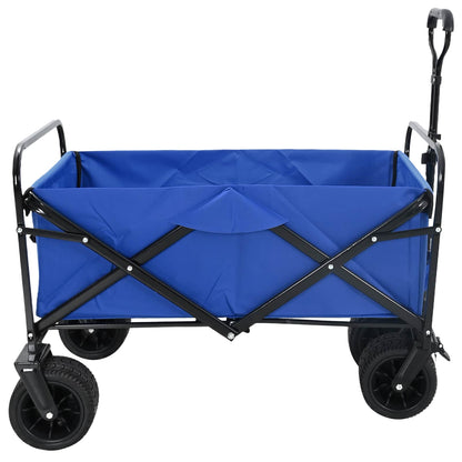 Carrello Pieghevole Blu 89 x 63 x 96 cm | homemem39