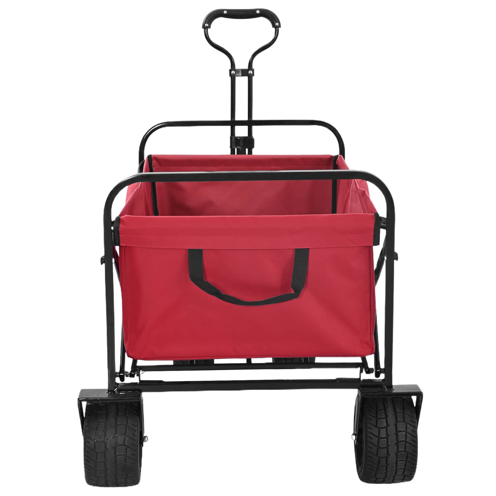 Carrello Pieghevole Rosso 89 x 63 x 96 cm | homemem39