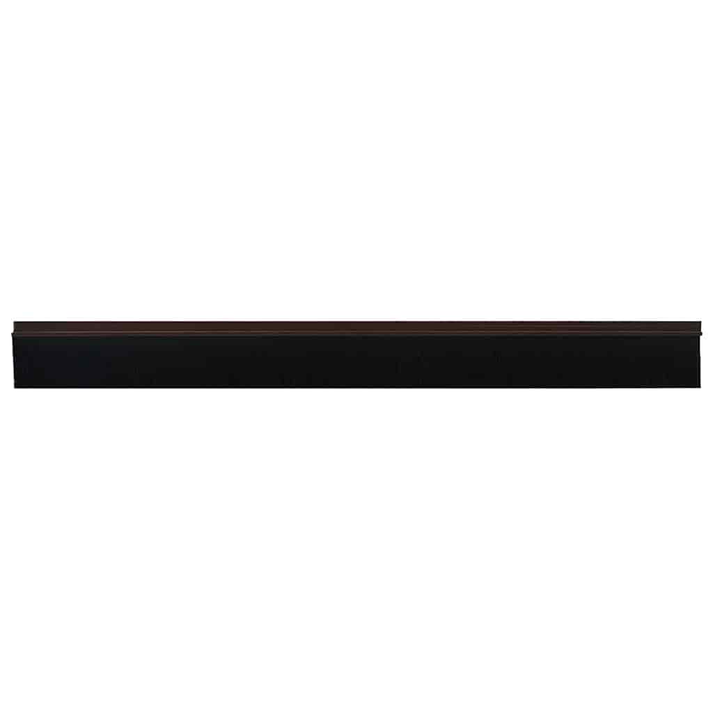 Spazzole per porte autoadesive 2 pcs Marrone 100 cm | homemem39
