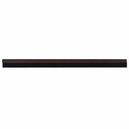 Spazzole per porte autoadesive 12 pcs Marrone 100 cm | homemem39