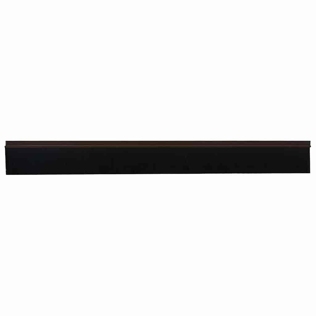 Spazzole per porte autoadesive 12 pcs Marrone 100 cm | homemem39