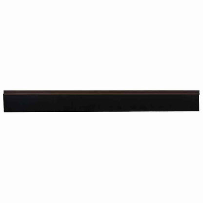 Spazzole per porte autoadesive 12 pcs Marrone 100 cm | homemem39