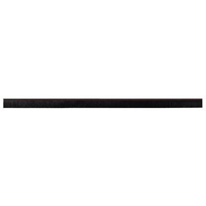 Spazzole per porte autoadesive 2 pcs Marrone 100 cm | homemem39
