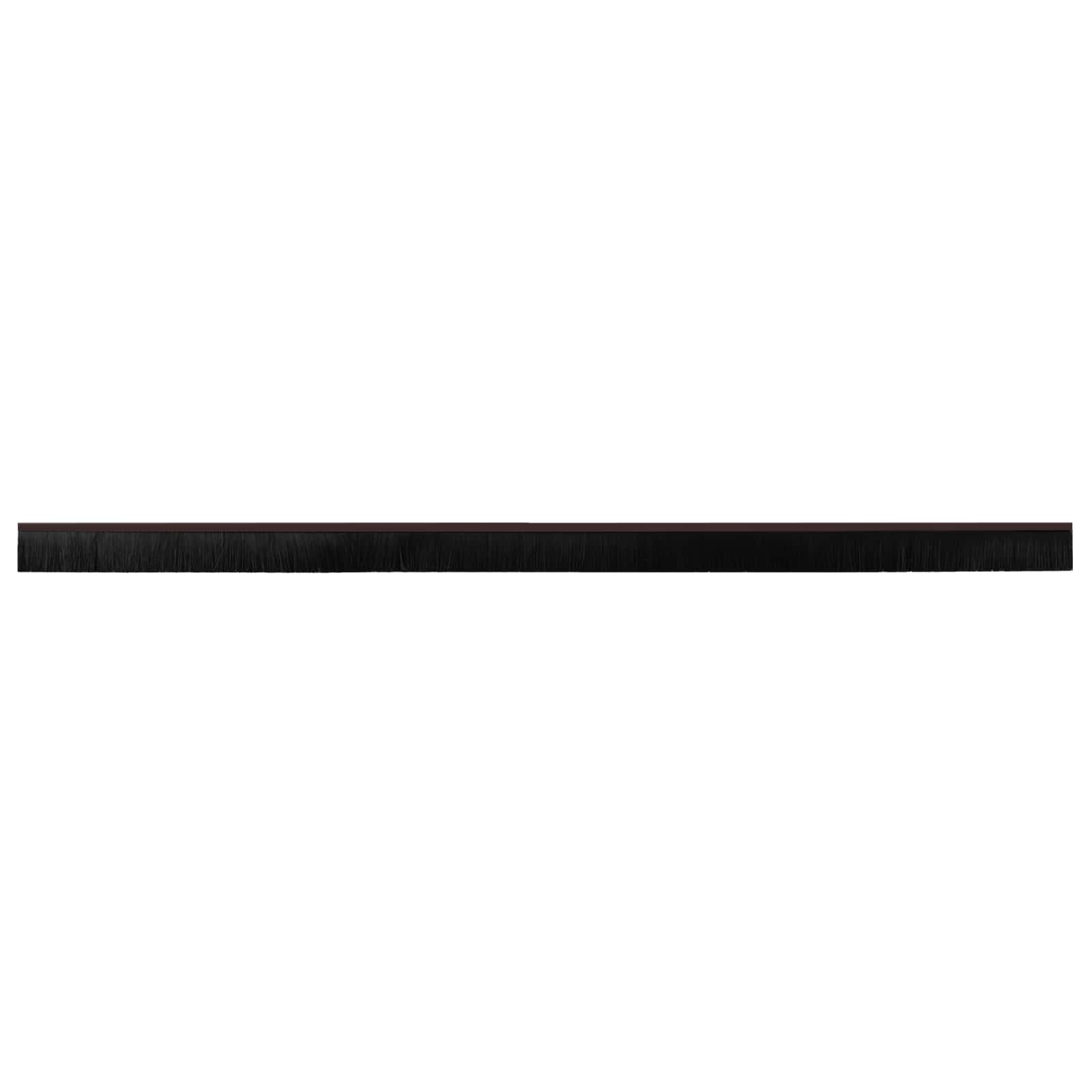 Spazzole per porte autoadesive 6 pcs Marrone 100 cm | homemem39