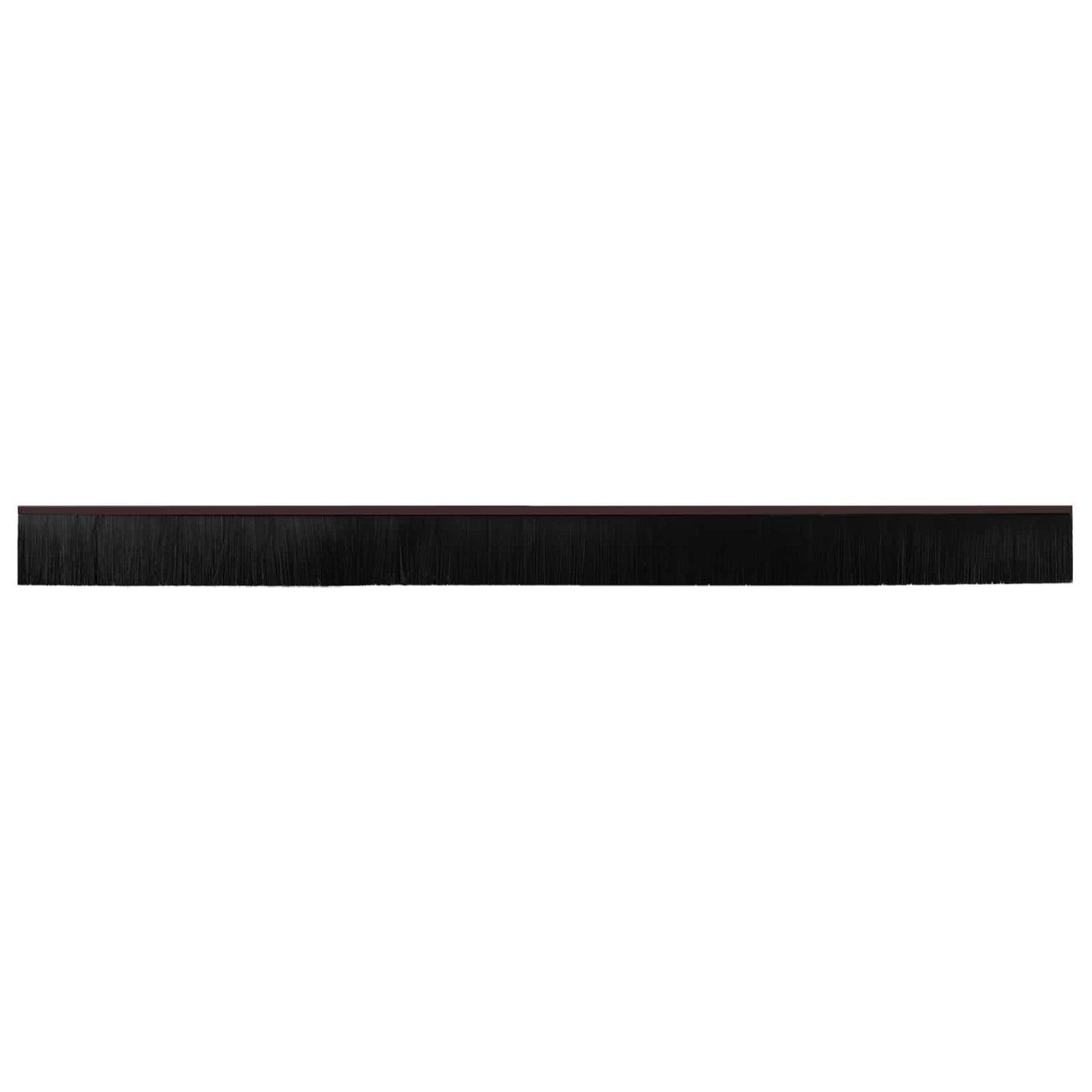 Spazzole per porte autoadesive 6 pcs Marrone 100 cm | homemem39
