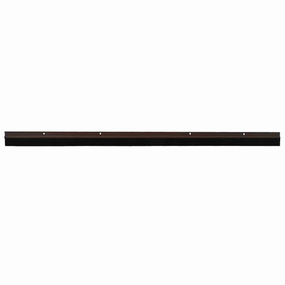 Spazzole per porte a vite 2 pcs Marrone 100 cm | homemem39