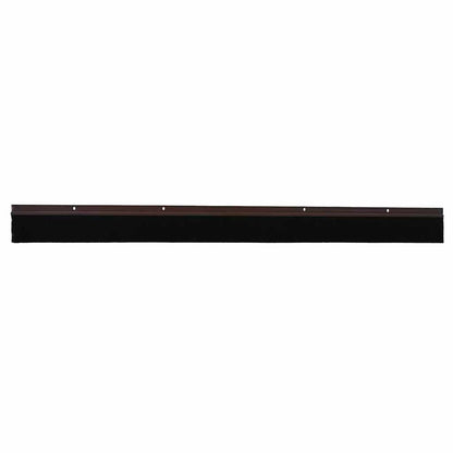 Spazzole per porte a vite 12 pcs Marrone 100 cm | homemem39