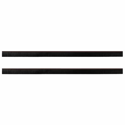 Spazzole per porte a vite 2 pcs Marrone 100 cm