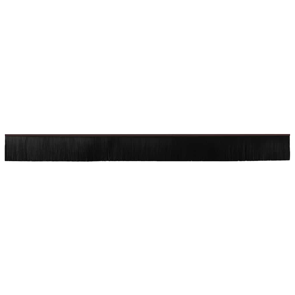 Spazzole per porte a vite 2 pcs Marrone 100 cm | homemem39