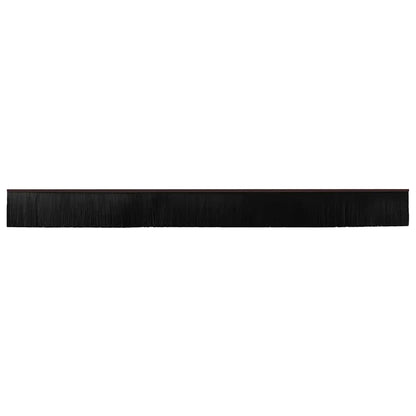 Spazzole per porte a vite 2 pcs Marrone 100 cm | homemem39