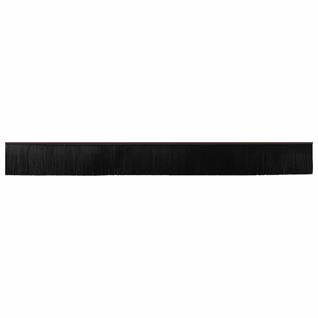 Spazzole per porte a vite 2 pcs Marrone 100 cm | homemem39