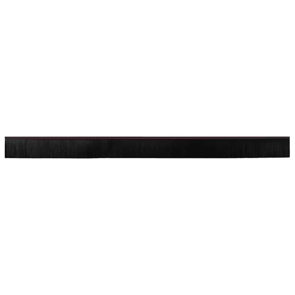 Spazzole per porte a vite 12 pcs Marrone 100 cm | homemem39