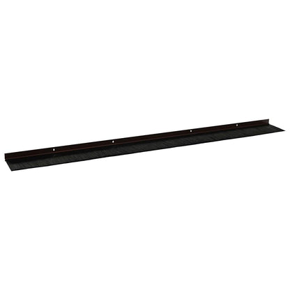 Spazzole per porte a vite 12 pcs Marrone 100 cm | homemem39