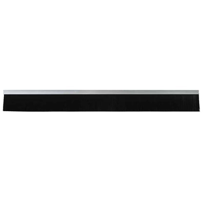 Spazzole per porte autoadesive 2 pcs Argento 100 cm | homemem39