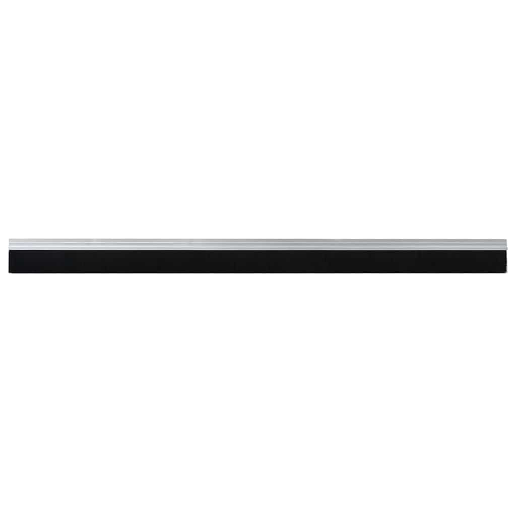 Spazzole per porte autoadesive 12 pcs Argento 100 cm | homemem39