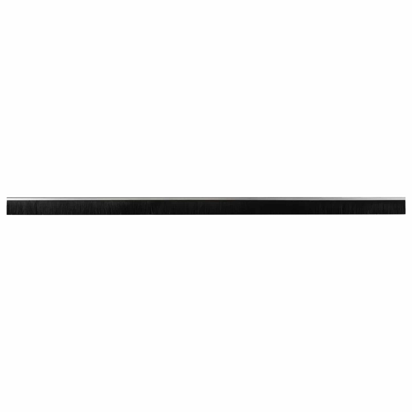 Spazzole per porte autoadesive 2 pcs Argento 100 cm | homemem39