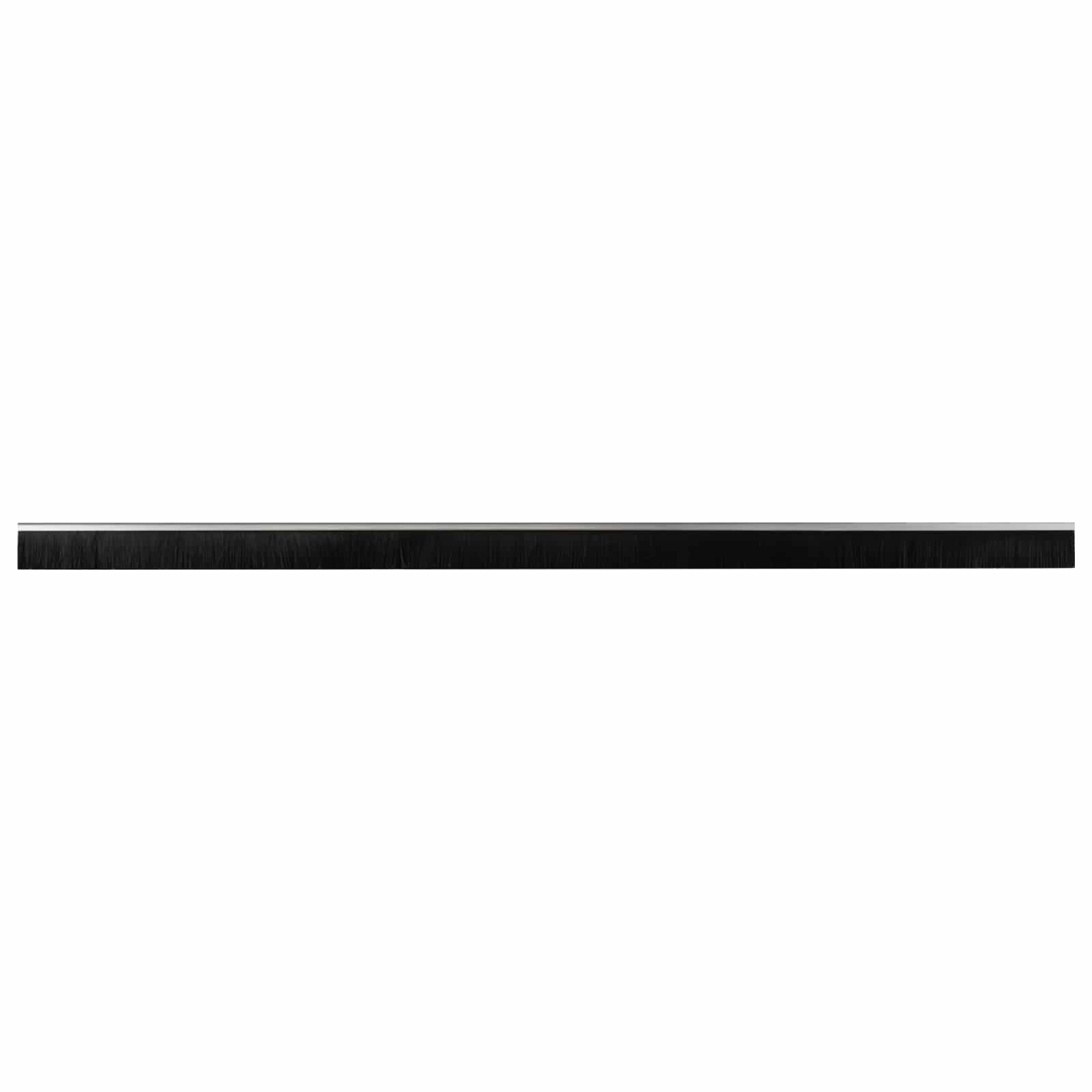 Spazzole per porte autoadesive 2 pcs Argento 100 cm | homemem39