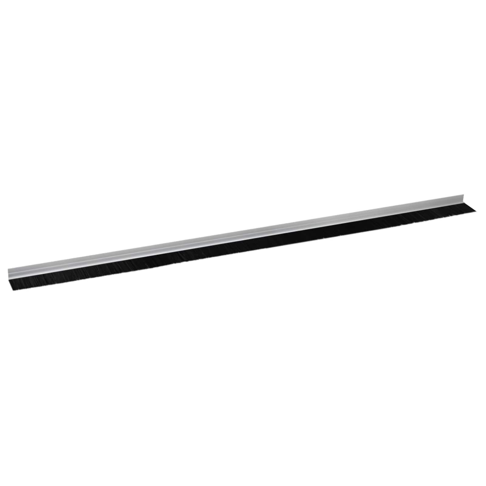 Spazzole per porte autoadesive 6 pcs Argento 100 cm | homemem39