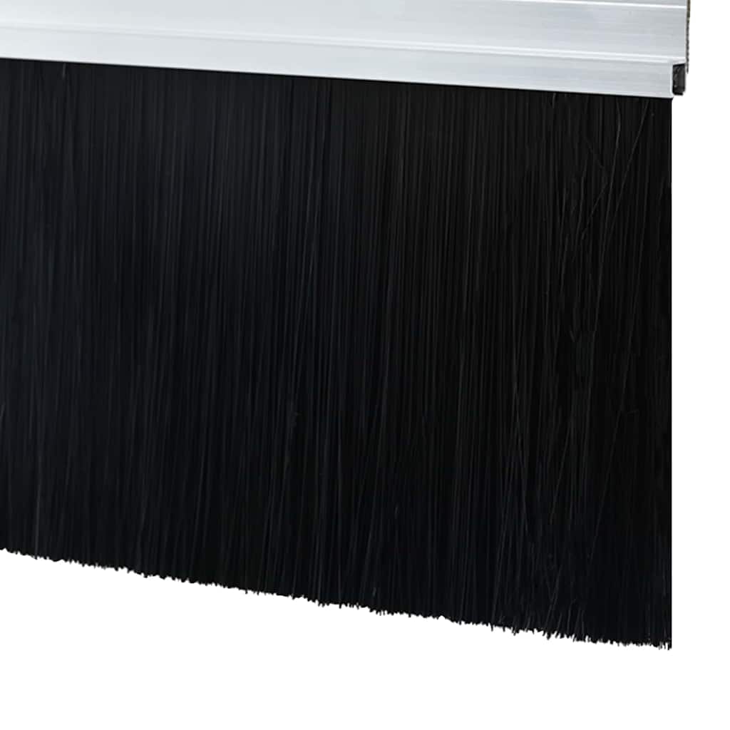 Spazzole per porte a vite 6 pcs Argento 100 cm | homemem39