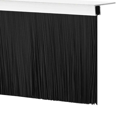 Spazzole per porte a vite 2 pcs Argento 100 cm | homemem39