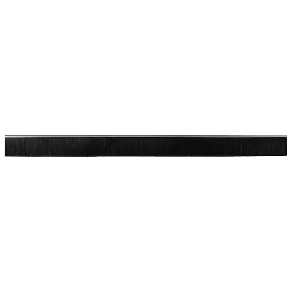 Spazzole per porte a vite 2 pcs Argento 100 cm | homemem39