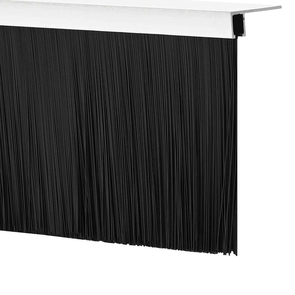 Spazzole per porte a vite 12 pcs Argento 100 cm | homemem39