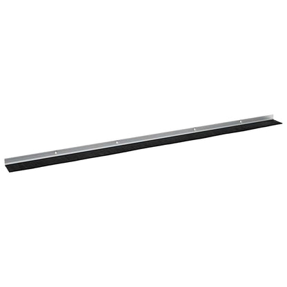 Spazzole per porte a vite 12 pcs Argento 100 cm | homemem39