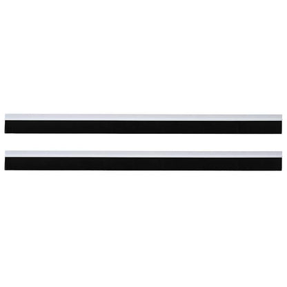 Spazzole per porte autoadesive 2 pcs Bianco 100 cm | homemem39