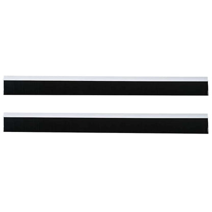 Spazzole per porte autoadesive 2 pcs Bianco 100 cm | homemem39
