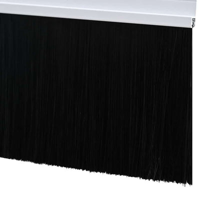 Spazzole per porte autoadesive 6 pcs Bianco 100 cm | homemem39