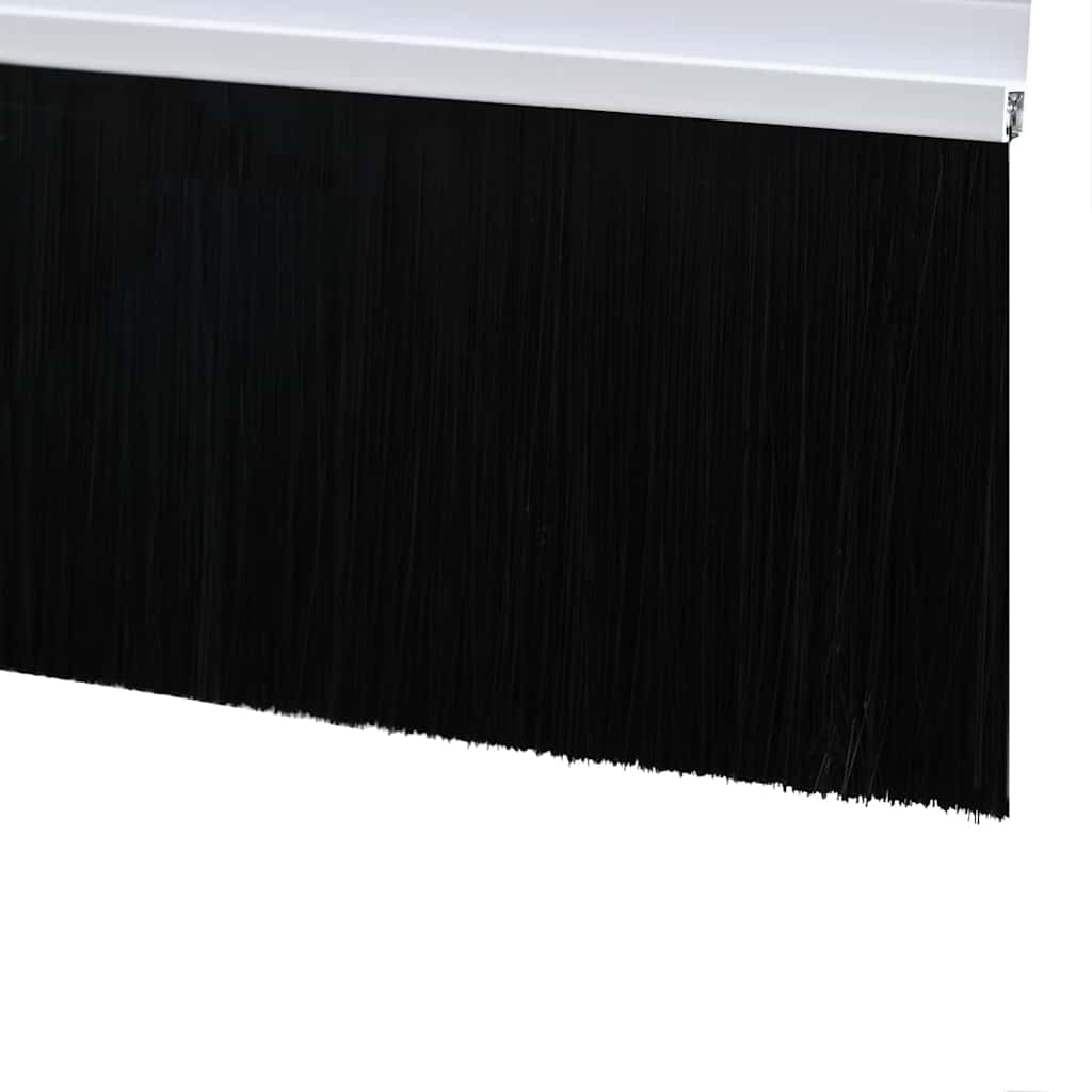 Spazzole per porte autoadesive 12 pcs Bianco 100 cm | homemem39