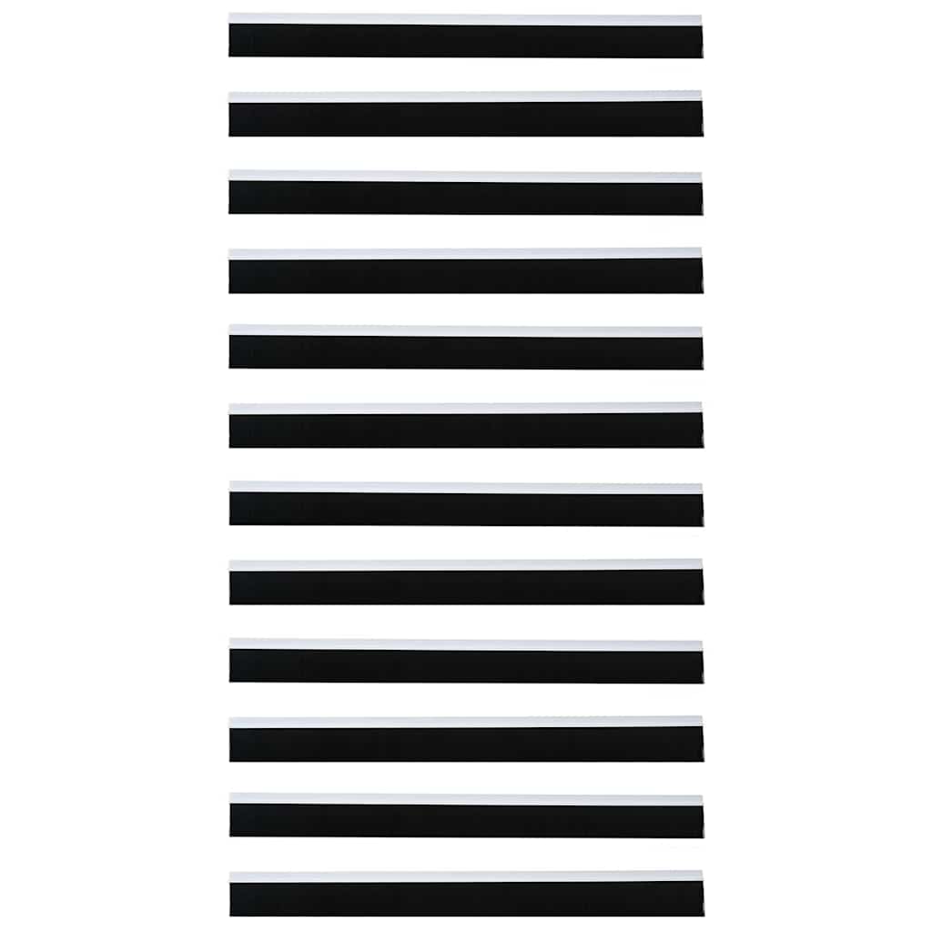 Spazzole per porte autoadesive 12 pcs Bianco 100 cm | homemem39