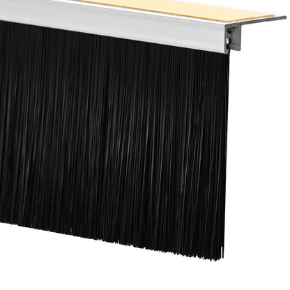 Spazzole per porte autoadesive 2 pcs Bianco 100 cm | homemem39
