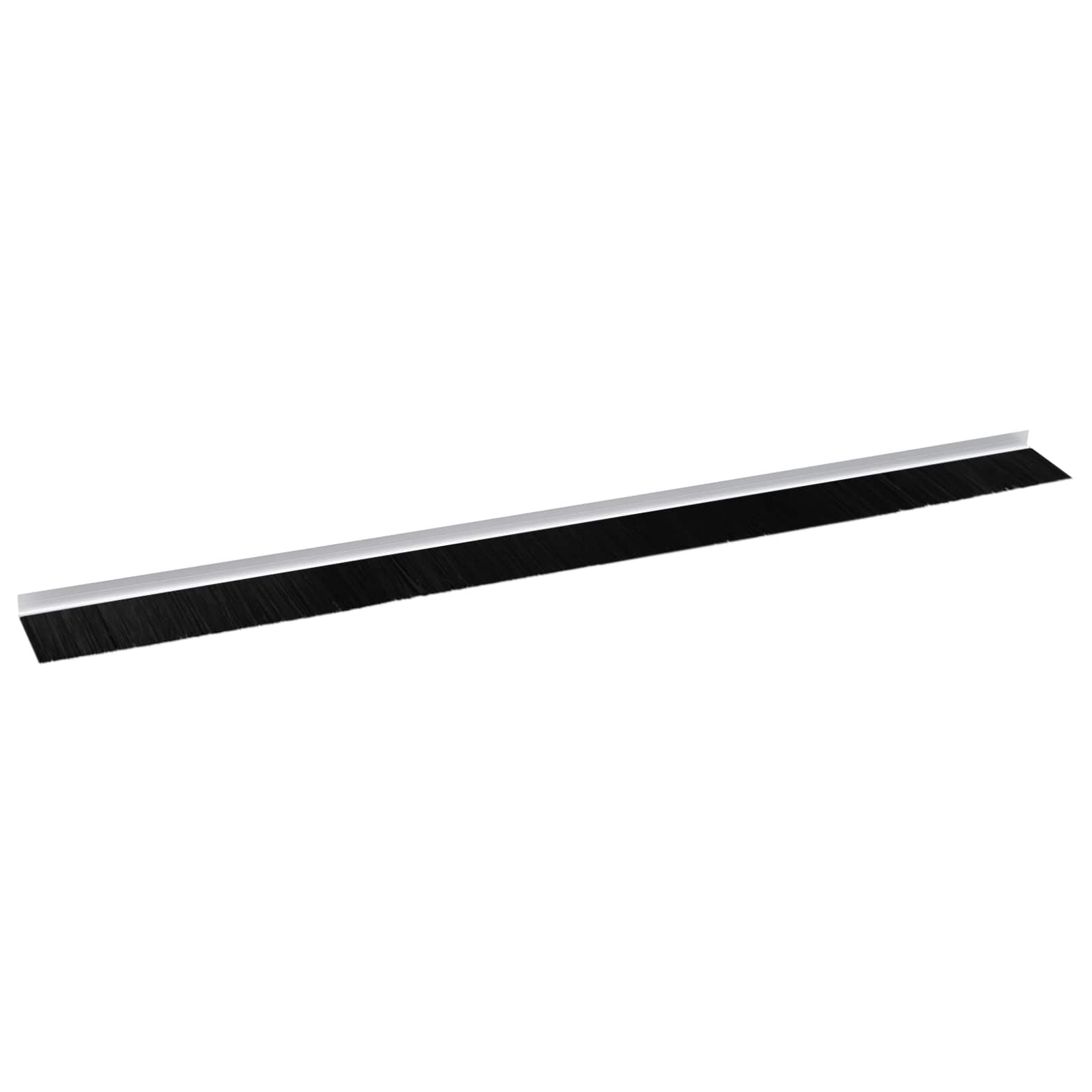 Spazzole per porte autoadesive 2 pcs Bianco 100 cm | homemem39