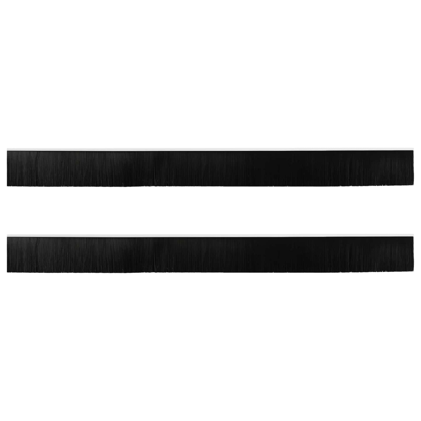 Spazzole per porte autoadesive 2 pcs Bianco 100 cm | homemem39