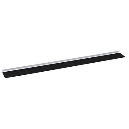 Spazzole per porte autoadesive 2 pcs Bianco 100 cm | homemem39