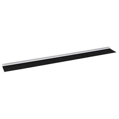 Spazzole per porte autoadesive 12 pcs Bianco 100 cm | homemem39