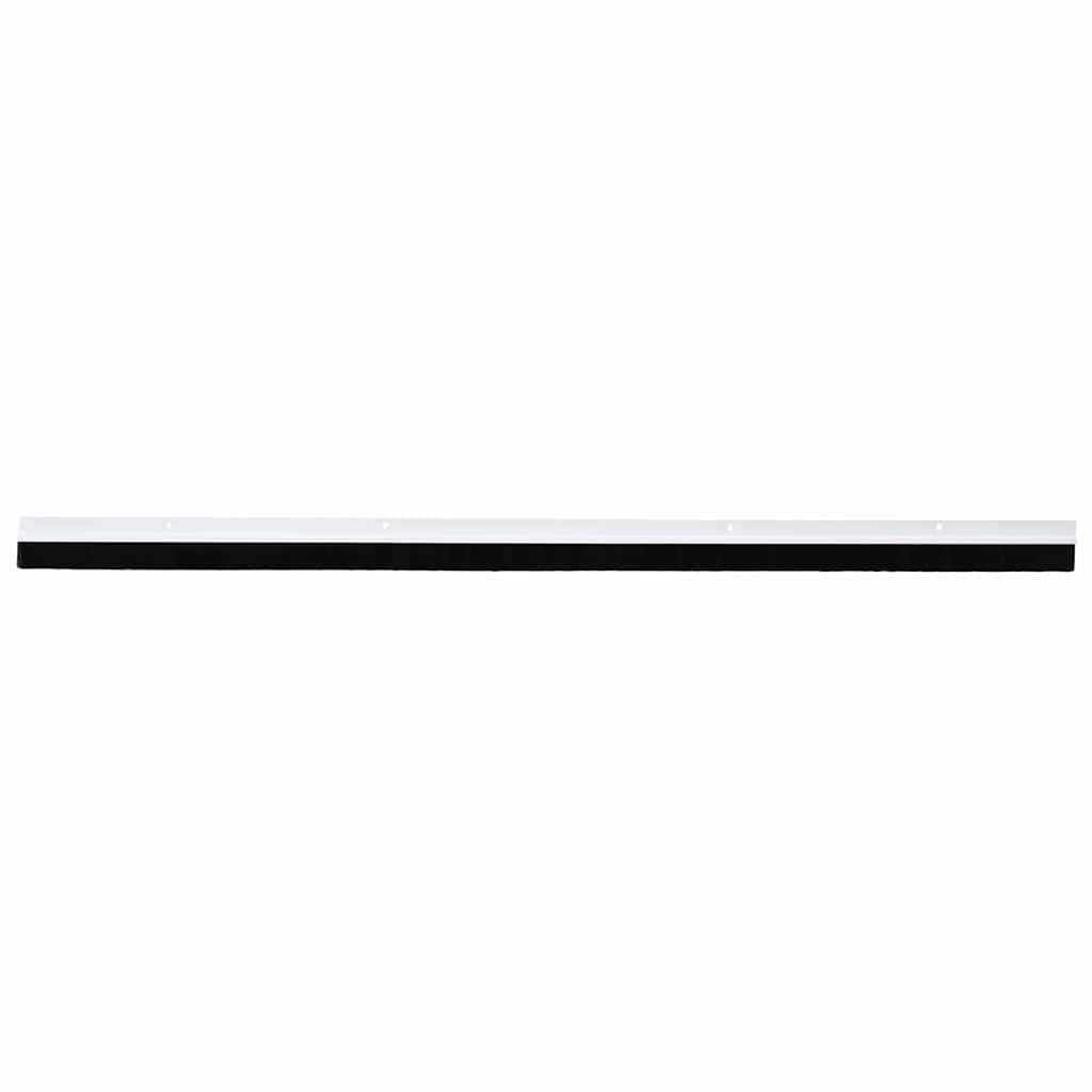Spazzole per porte a vite 2 pcs Bianco 100 cm Lega di alluminio | homemem39