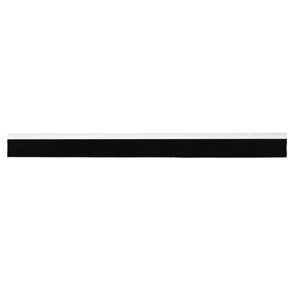 Spazzole per porte a vite 2 pcs Bianco 100 cm Lega di alluminio | homemem39