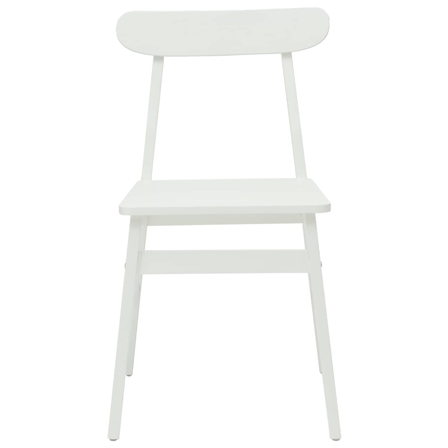 Sedia da pranzo 2 pcs Bianco 43 x 44,5 x 77 cm