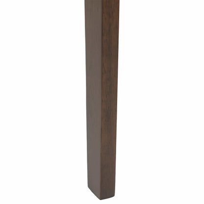 Sedia da pranzo 2 pz Legno di gomma solido 36 x 44,5 x 91,5 cm